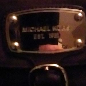 Michael kors brown suede/soft leather Shoulder bag